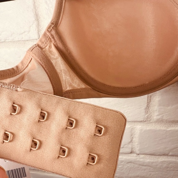 NWT Soma Lightest Lift Lined Demi Underwire Lace Bra 36 B Soft Tan Nude #0304 - Picture 7 of 14